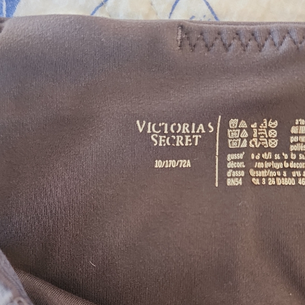 Victoria's Secret Dark Gray Leggings Guc 10 - Picture 2 of 11
